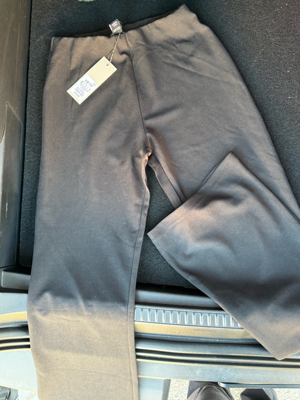 Kids Black Stretch Leggings - Brand Not Visible